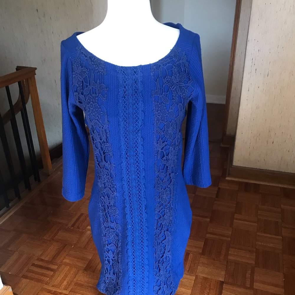Free People bodycon keyhole dress